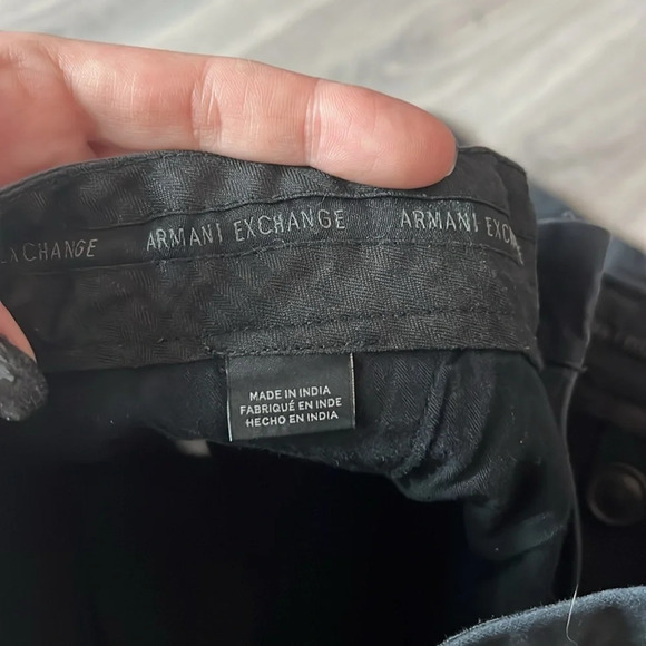 A/X Armani Exchange black skinny  pants size 29 - Picture 8 of 13